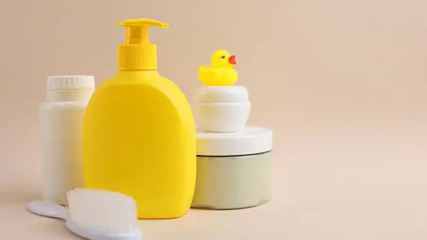 Baby care product packaging bottles